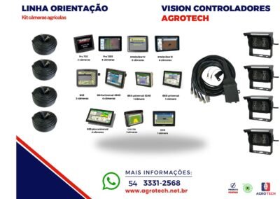 Kit Camêras Agrícolas para GPS e Controladores – Vision Controladores