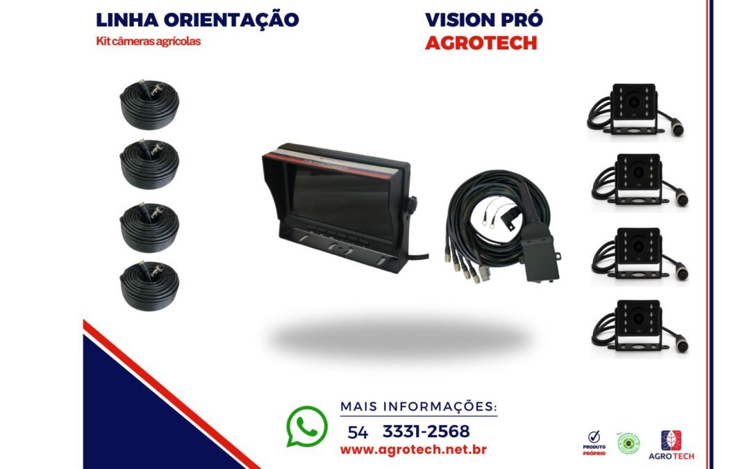 Kit Camêras Agrícolas – Vision Pró