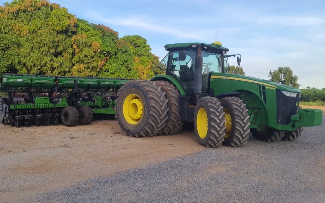1º Semeadeira Manto Verde MRS Agro com relulagem eletrònica
