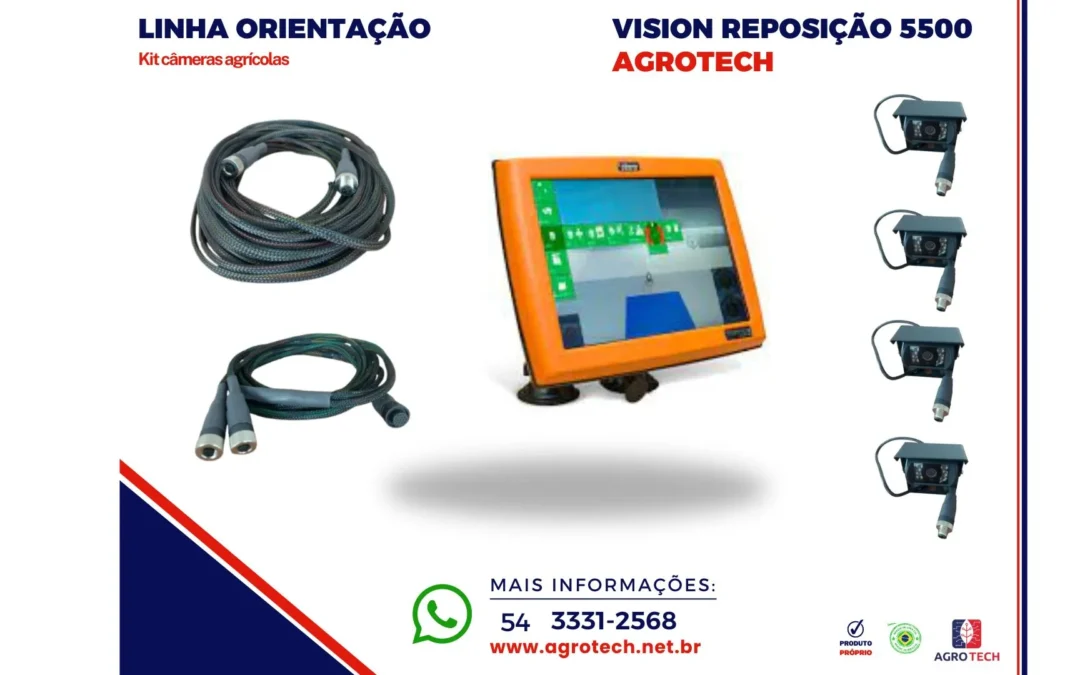 Kit Camêras Agrícolas Vision Reposição para 5500