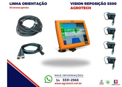 Kit Camêras Agrícolas Vision Reposição para 5500